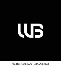 WB or BW abstract professional business awesome artistic branding company different colors illustration logo