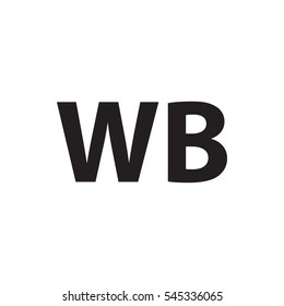 WB icon illustration isolated vector sign symbol