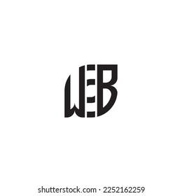 WB leaf concept in high quality professional design that will print well across any print media