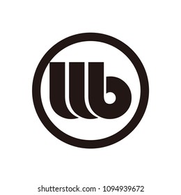 Wb Letter Vector Logo