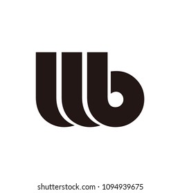 Wb Letter Vector Logo