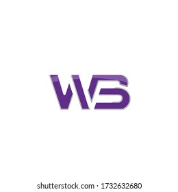 WB Logo design temple WB Letter design