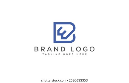 WB logo design vector template design for brand