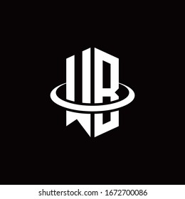 WB monogram logo in a hexagon style and surrounded by a ring