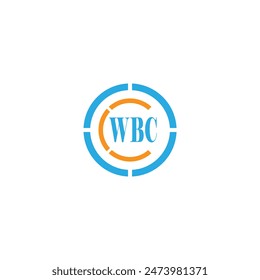 WBC Monogram logo design for entrepreneur and business