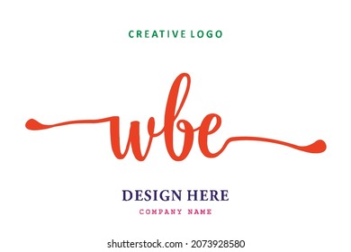 El logotipo de la inscripción WBE es sencillo, fácil de entender y autoritario