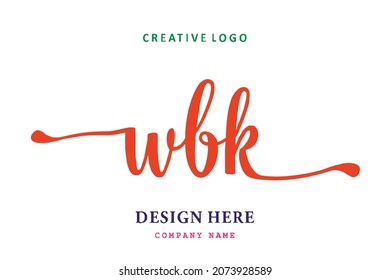 El logotipo de la inscripción WBK es sencillo, fácil de entender y autoritario