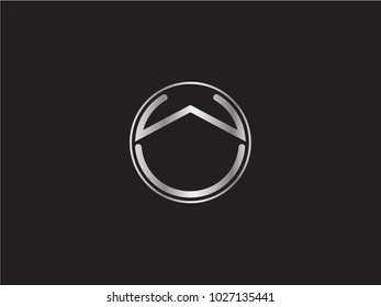 WC circle Shape Letter Design
