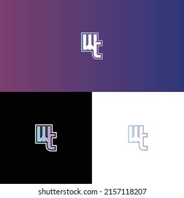 wC Esport Gaming Initial Logo Design