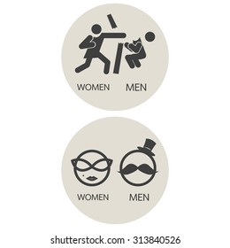 WC funny symbol