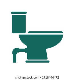 WC icon design. isolated on white background