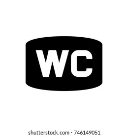 WC icon illustration isolated vector sign symbol