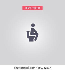 wc icon. wc sign