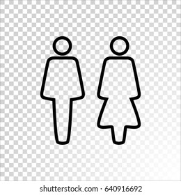  WC Icon Vector.