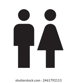 Diseño del Vector del icono de Wc en eps 10 