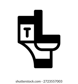Vektorsymbol-Entwurfsgrafik für WC