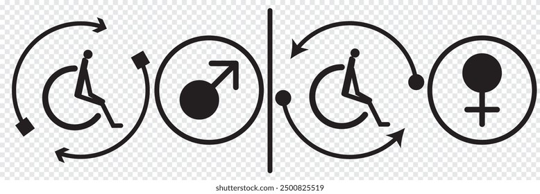 WC icon,toilet icon vector illustration, Toilet vector icon .Eps10.