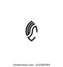 WC leaf concept in high quality professional design that will print well across any print media