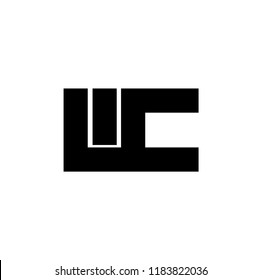 wc letter vector logo