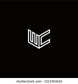 WC Logo Letter initial Designs Templete