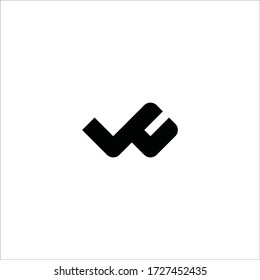Wc monogram logo modern, wc concept