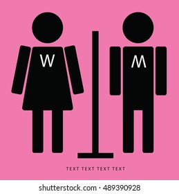 wc restroom symbols