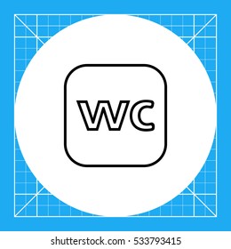 WC sign