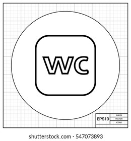 WC sign