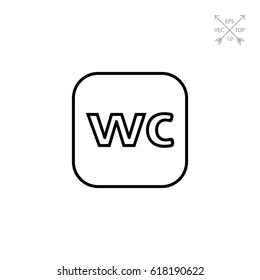 WC sign