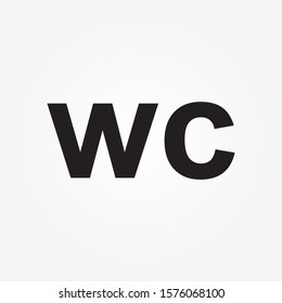 wc sign icon design vector illustration