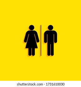 WC Sign Icon. Toilet Symbol. Washroom Vector Icon