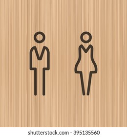Download Creative Washroom Signage Hd Stock Images Shutterstock