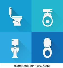 Wc ,Toilet icons