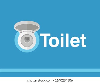 wc toilet vector