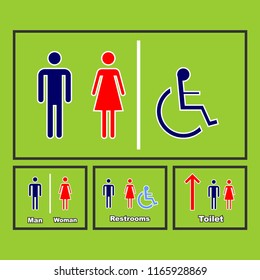 WC toilet vector icon