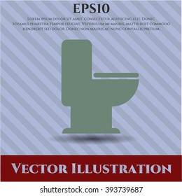 icono del vector WC