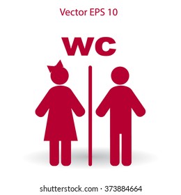 WC vector icon