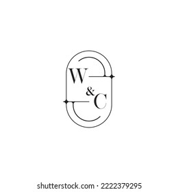 WC wedding simple concept in high quality professional design that will print well across any print media