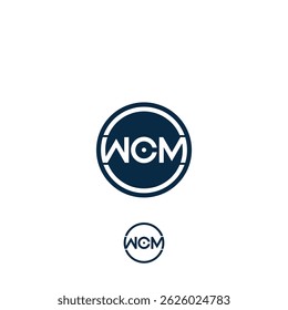 WCM GEOMETRIC 2 LOGO DESIGN IDEA VECTOR.eps