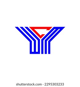 Diseño creativo del logotipo de la letra WCM con gráfico vectorial, logotipo WCM sencillo y moderno.