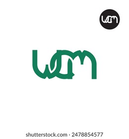 WCM Logo Letter Monogram Design