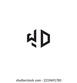 WD abstract concept in high quality professional design that will print well across any print media