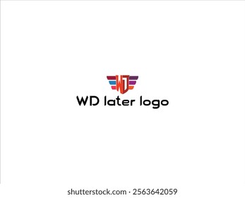 WD Later Logo vector design