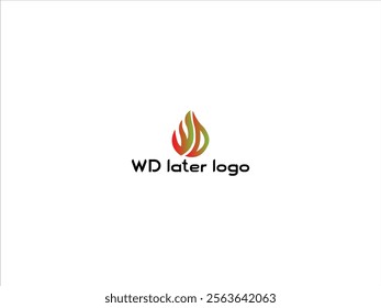 WD Later Logo vector design