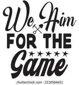 we aim for the game T shirt design, vector file.