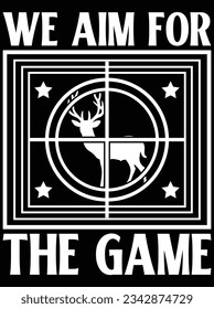We aim for the game vector art design, eps file. design file for t-shirt. SVG, EPS cuttable design file