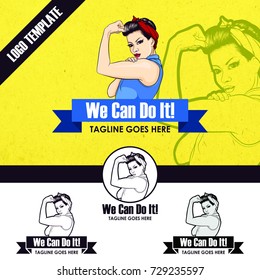 we can do it logo template