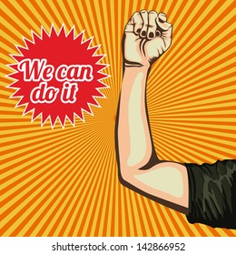 we can do it over grunge background vector illustration