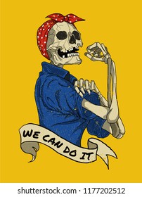 we can do it skull