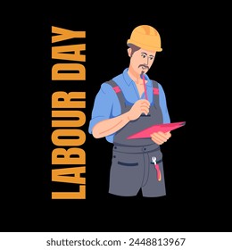 We Are Celebrating Labor Day Tshirt Design, 1st May Labor Day Modern Tshirt,